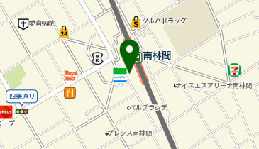 Ru-ti-Le Club(ルチル クラブ)の地図画像