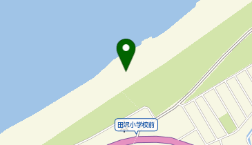 須沢海岸の地図画像