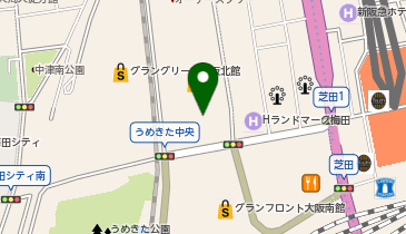 結婚相談所オーネット 大阪梅田店の地図画像