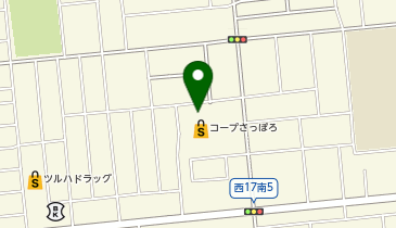 コープさっぽろ ベルデ店の地図画像