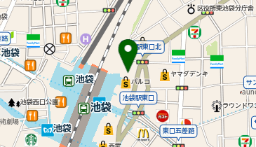 【3/27オープン】サロモンストア 池袋パルコの地図画像