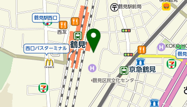梅丘すしの美登利 CIAL鶴見店の地図画像