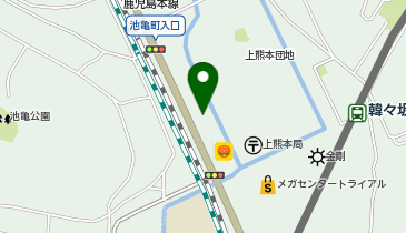 業務スーパー 上熊本店の地図画像