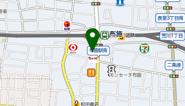 【3/31オープン】バーガーキング 布施駅前店の地図画像