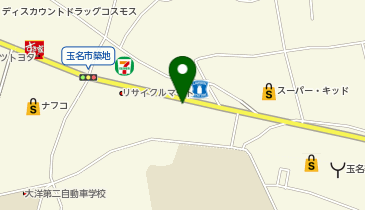 arose(アローズ)玉名店の地図画像