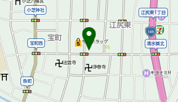 志田鍼灸接骨院の地図画像