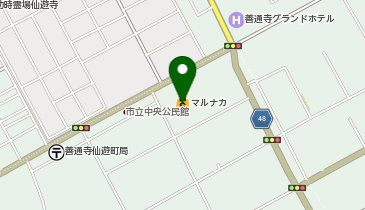 ワッツウィズ 善通寺マルナカ店の地図画像
