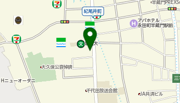 わくわく広場 紀尾井町店の地図画像