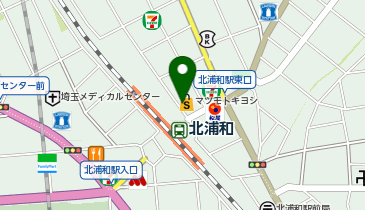 【4/1オープン】Agu hair more(アグ ヘアー モア) 北浦和店の地図画像