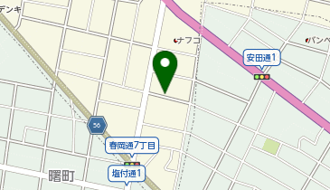 BUTTER NOTEの地図画像