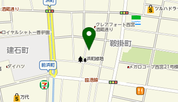 ヤマダストアー 西宮店の地図画像
