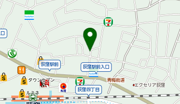 荻窪 丸福の地図画像