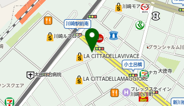 おにぎりこんが川崎チネチッタ通り店の地図画像