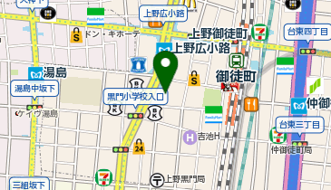 LOJEL - PARCO_ya 上野の地図画像