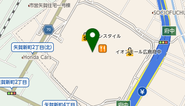 Shirley pop イオンモール広島府中店の地図画像
