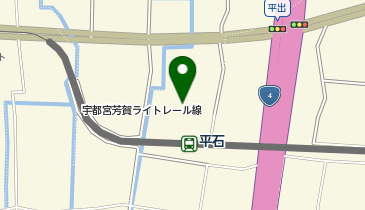 アークタウン宇都宮の地図画像