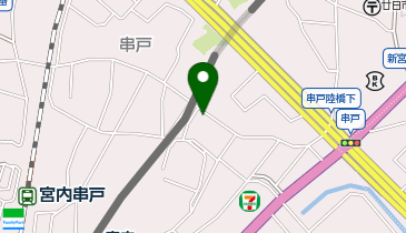 オールファーマシータウン串戸の地図画像
