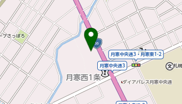 スポーツデポフラッグシップストア札幌月寒店の地図画像