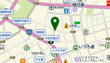 味の長老 やぶ金 天文館店の地図画像