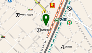 銀だこハイボール酒場 久喜駅前店の地図画像