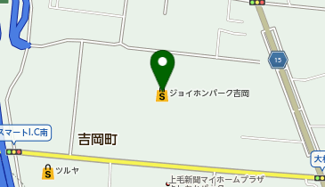 駿河屋 ジョイホンパーク吉岡店の地図画像