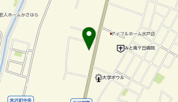 昼だけうなぎ屋 茨城水戸店の地図画像