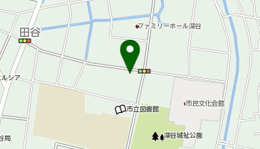 こどもふっかパーク(深谷市こども館)の地図画像