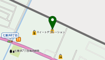 GiGOクレーンゲームオアシス スーパーセンタートライアル上磯の地図画像