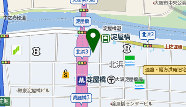串カツとワイン 揚八の地図画像