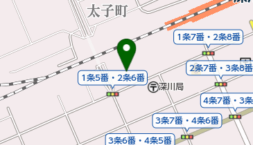 コープさっぽろ ふかがわ店の地図画像