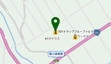 井手ちゃんぽん 飯塚カホテラス店の地図画像