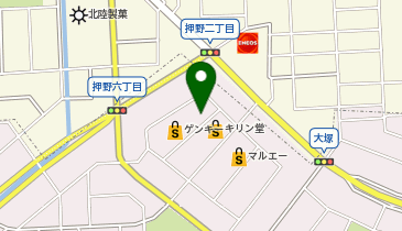かばやき屋 押野店の地図画像