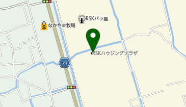 &Life RSKバラ園展示場の地図画像