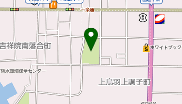上調子公園の地図画像