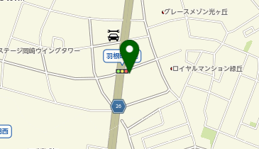 イエローハット 岡崎緑丘店の地図画像