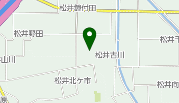 松井古川公園の地図画像