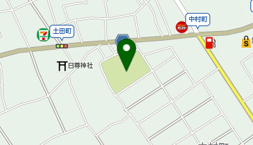 中村児童公園の地図画像