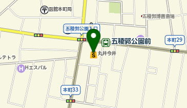 丸井今井 函館店の地図画像