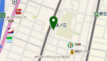 カメリア食堂の地図画像