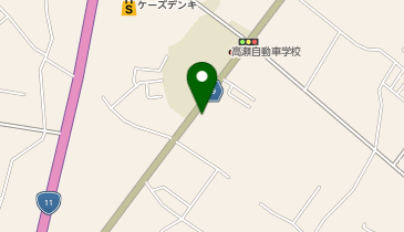 居酒屋 渚の地図画像