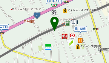 鶏らふの地図画像