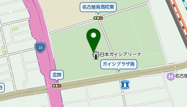 クロコくんアリーナ 弓道場の地図画像