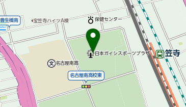 クロコくんホール アーチェリー場の地図画像