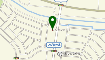 ひびきのプライベート整体サロン・高橋はりきゅう院の地図画像