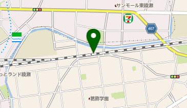 ビッグ・エー 葛飾西亀有二丁目店の地図画像