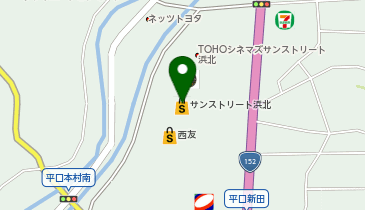 【4/3オープン】TACO CAFE サンストリート浜北店の地図画像