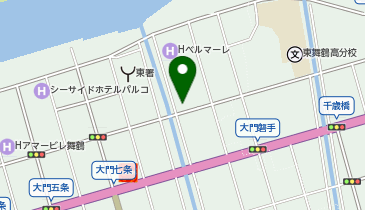伴製麺所の地図画像
