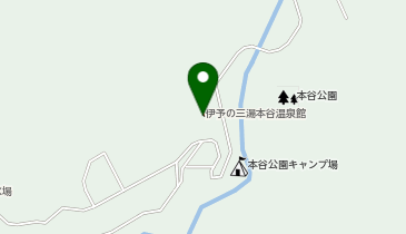 本谷温泉の地図画像