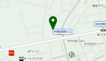 馬渡スーパーモールの地図画像