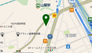 エトワール神戸北野の地図画像